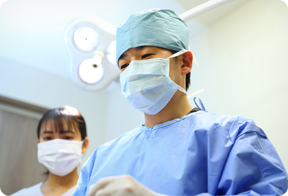 3 プライバシーに配慮・侵襲を最小限に痔の日帰り手術が可能