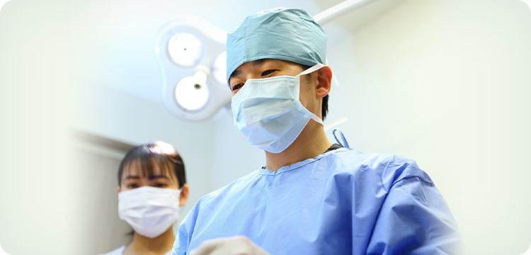 3 プライバシーに配慮・侵襲を最小限に痔の日帰り手術が可能