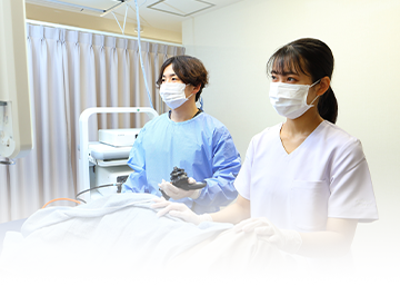 鎮静剤を使用眠ったままできる大腸カメラ検査